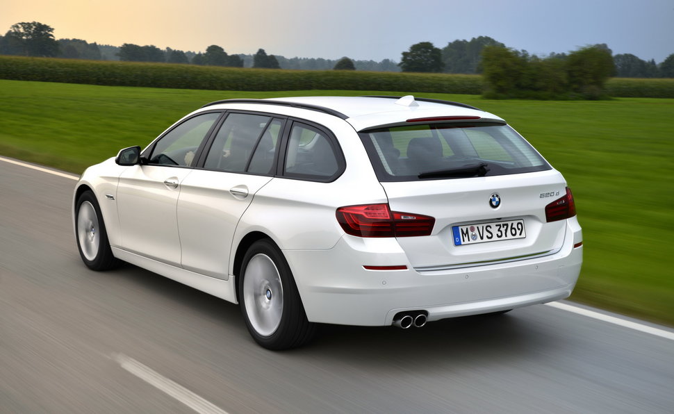  Prueba BMW Serie 5 Touring, datos técnicos, opiniones y dimensiones 520d Luxury - alVolante.it