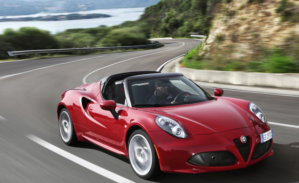 Alfa Romeo 4c Spider Prova Scheda Tecnica Opinioni E