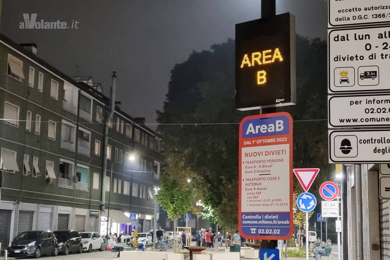 Area B di Milano: dal 1° ottobre 2025 nuovi divieti