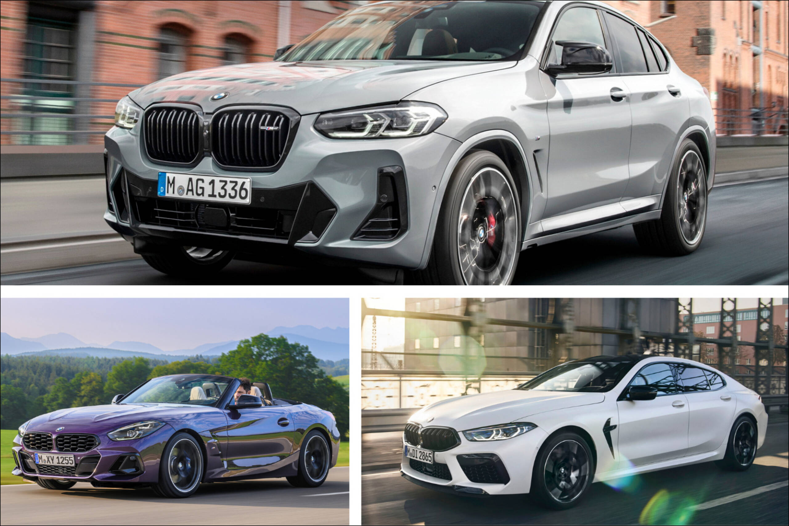 Addio alle BMW X4, Serie 8 e Z4