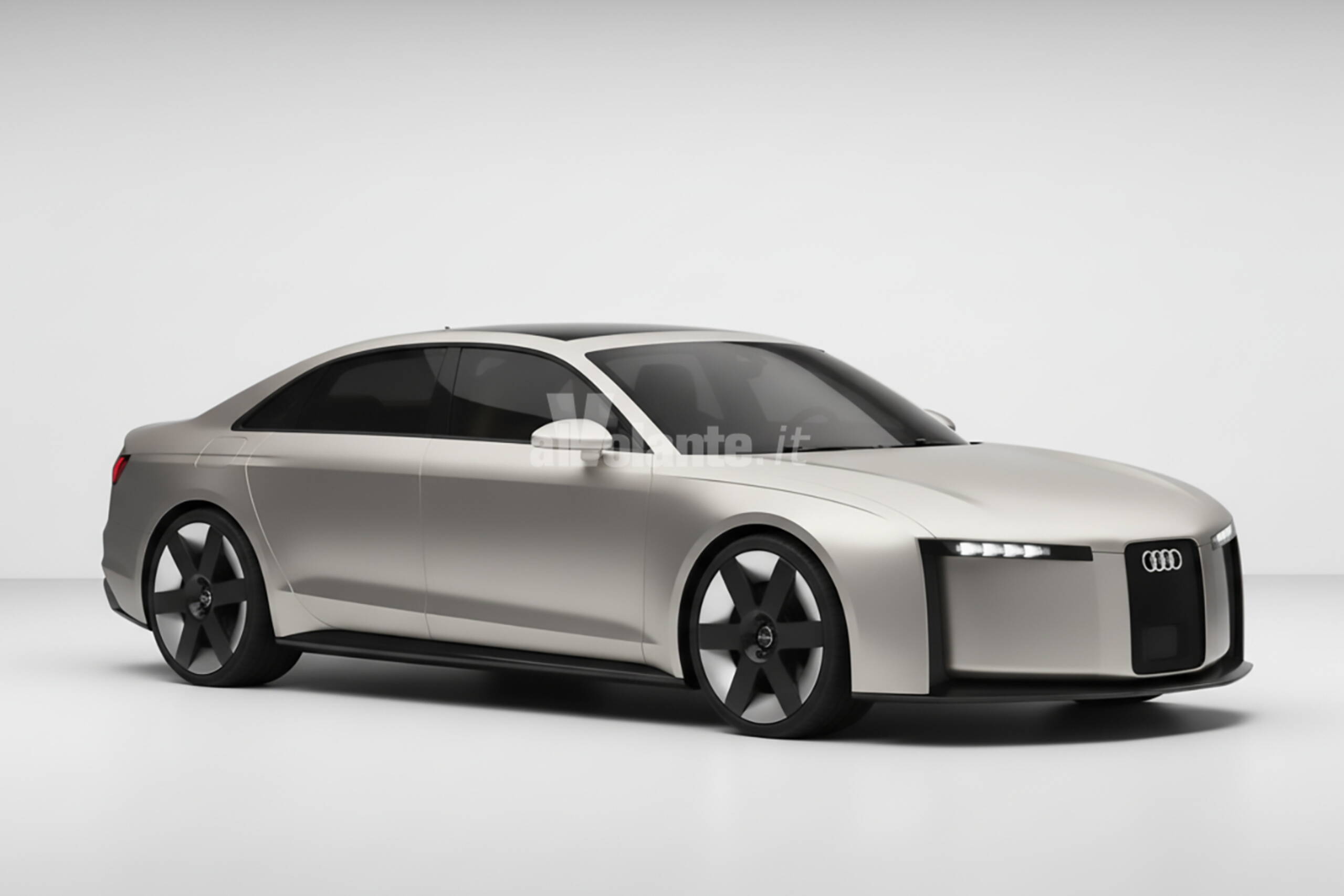 L’Audi lavora all’A4 e-tron