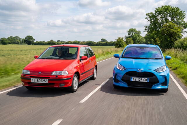 consumi yaris punto