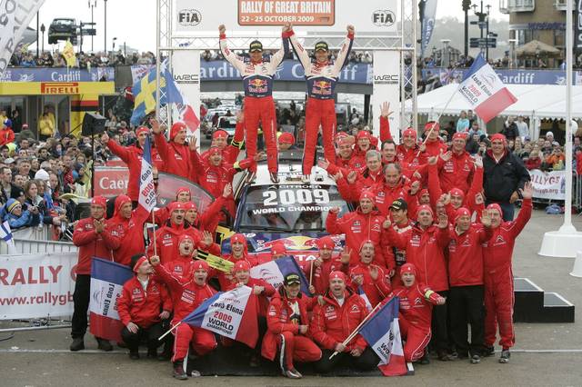 Loeb e la Citroën Campioni mondiali di Rally 2009