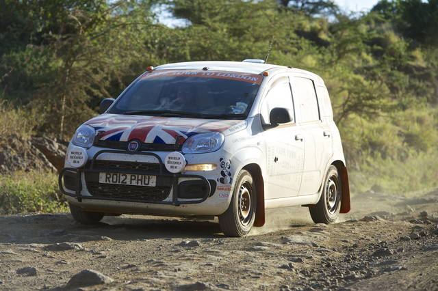 Città del Capo-Londra non stop con una Panda