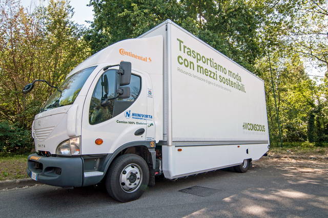 Il primo camion a zero emissioni