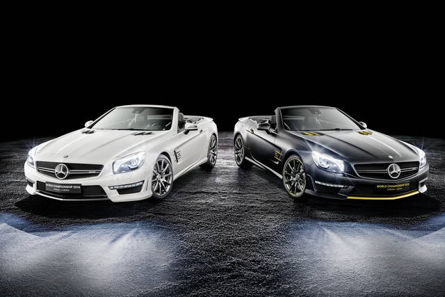 Mercedes SL: due speciali per celebrare il trionfo in F1