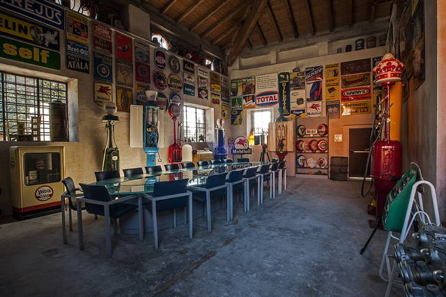 Museo Fisogni, dedicato alle stazioni di servizio