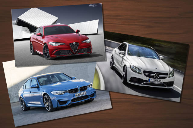 L'Alfa Romeo Giulia Quadrifoglio contro tutte