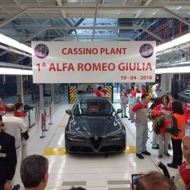 Alfa Romeo Giulia: inizia la produzione