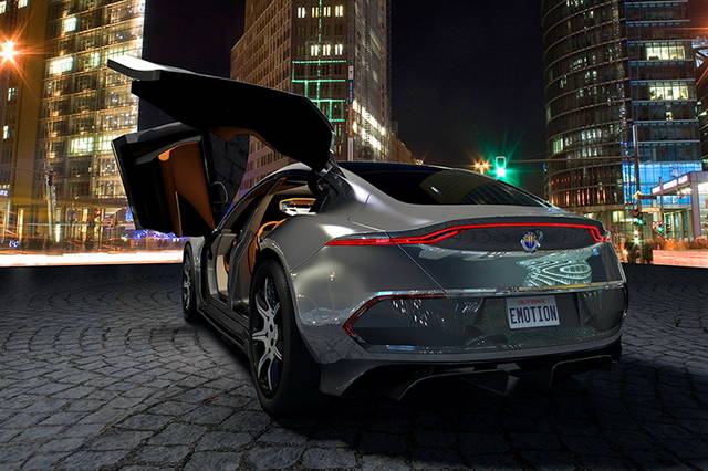 La Fisker riparte dalla eMotion