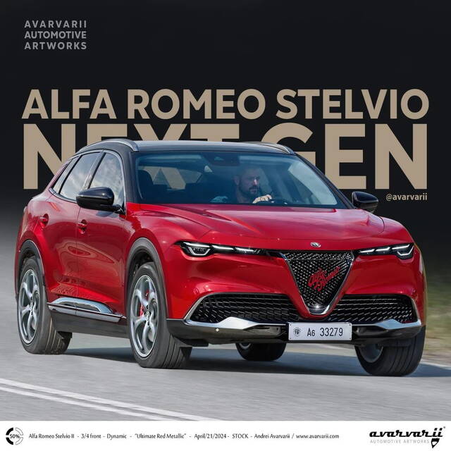 Nuova Alfa Romeo Stelvio: nel 2025, anche con range extender