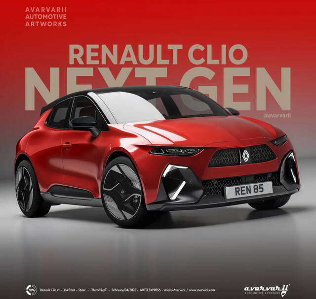 Renault Clio: nel 2026 la sesta