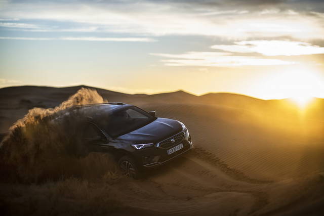 Seat Tarraco: a prova di deserto