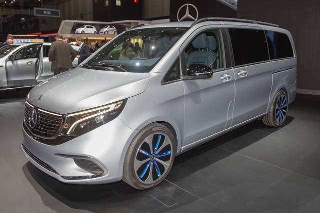 Mercedes EQV Concept: anche la multispazio va a batterie