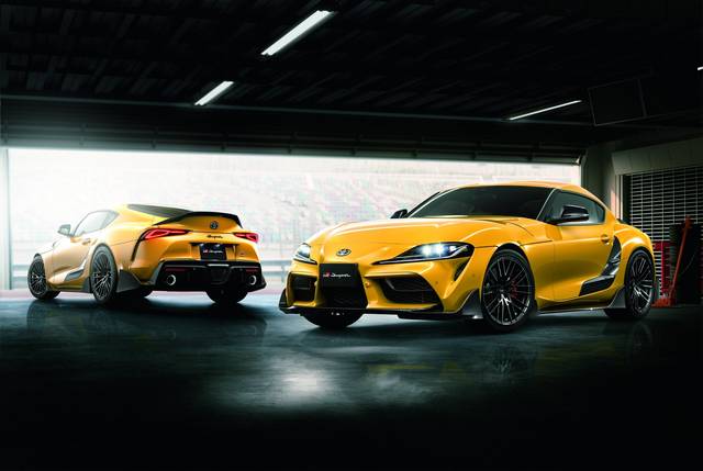 Toyota Supra: più grinta con gli accessori TRD