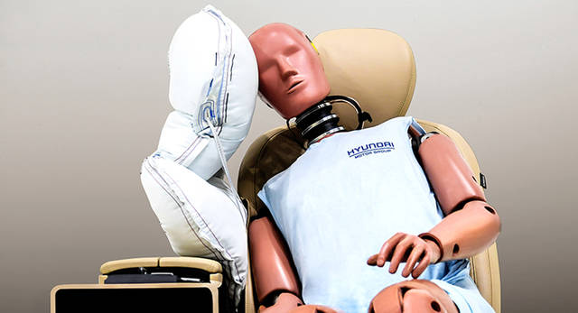 L’airbag centrale del gruppo Hyundai