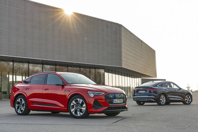 La potenza di ricarica dell’Audi e-tron
