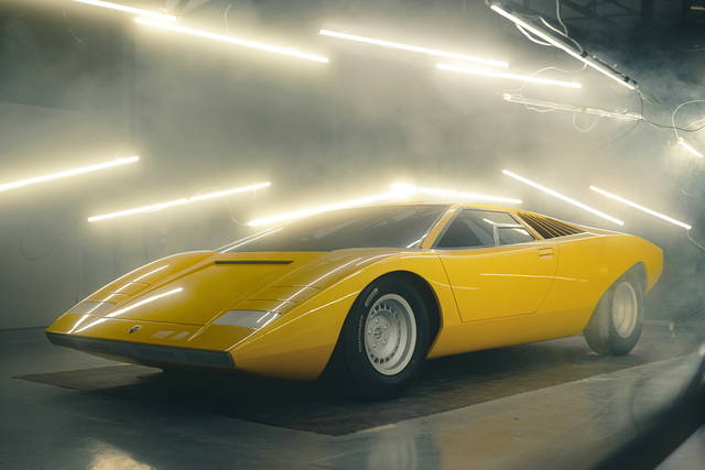 È rinata la prima Lamborghini Countach 