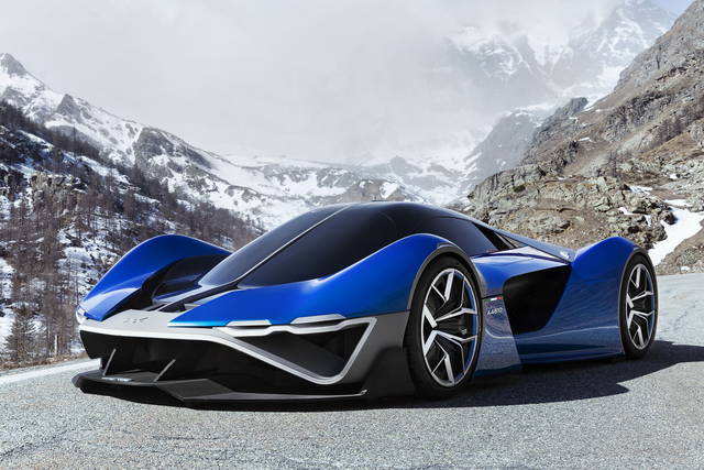 Con la A4810 lo IED e l’Alpine immaginano la hypercar di domani