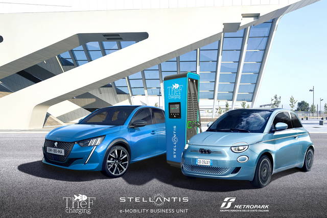 Stellantis e TheF Charging insieme per la ricarica