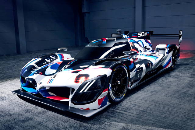 La BMW da corsa per il campionato IMSA 2023