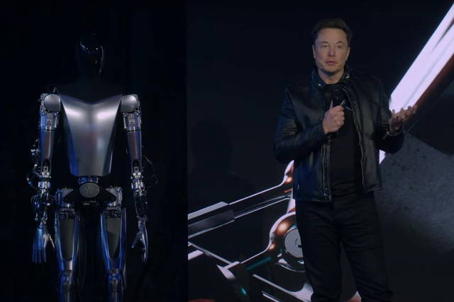 La Tesla svela il robot umanoide Optimus 