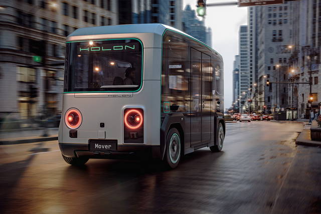 Holon Mover: il design è di Pininfarina
