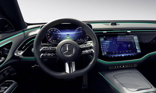 Mercedes E-class: how technological are these interiors