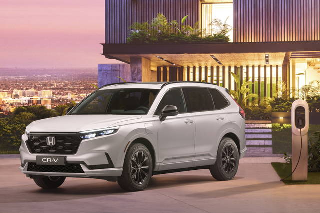 Honda CR-V: Also now available