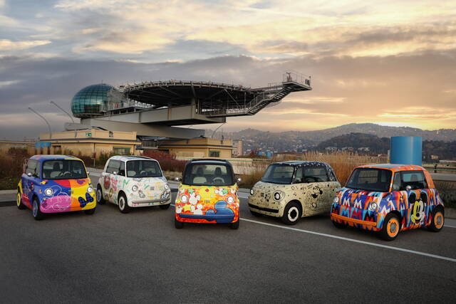Fiat Topolino Disney: a tribute to two legends