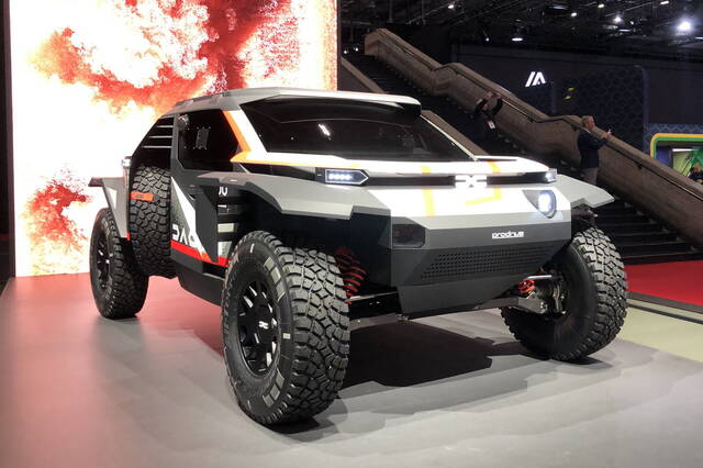 Dacia Sandrider: pronta per la Dakar