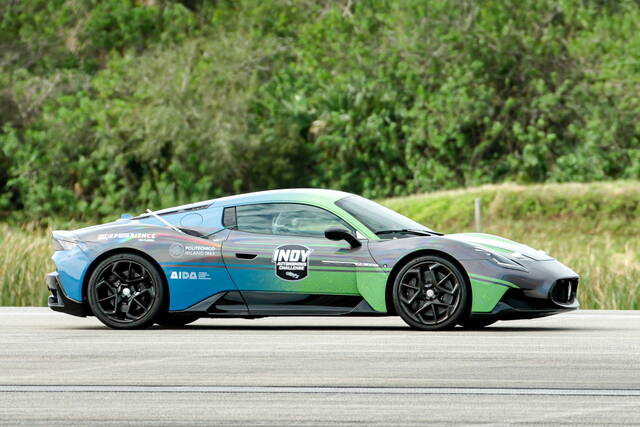 La Maserati MC20 è l’auto a guida autonoma più veloce del mondo