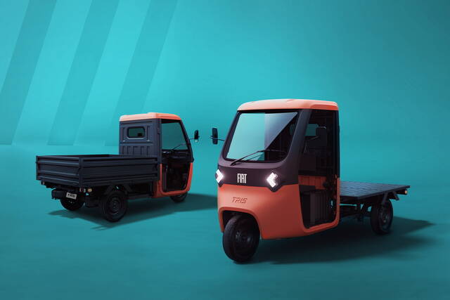 Non un Ape, ma il nuovo Fiat Tris