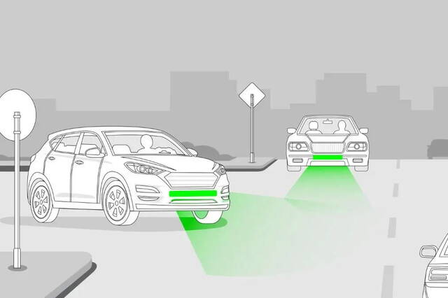 Luci di stop verdi per le auto? Sì, ma davanti