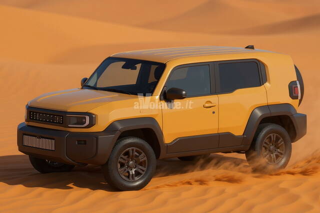 Ecco come sarà la mini Toyota Land Cruiser