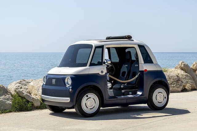 Fiat Topolino e Vilebrequin in pieno stile “dolce vita”