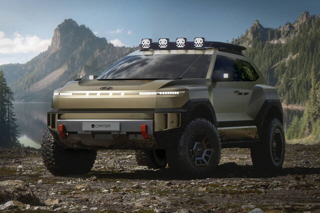 Hyundai Crater: la concept per l’offroad estremo