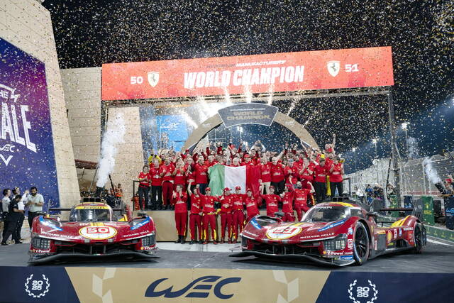 WEC 2025: la Ferrari campione costruttori e piloti