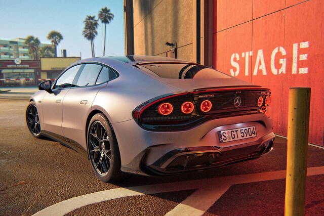 Mercedes-AMG GT Coupé 4: arriva la versione d’ingresso della supercar elettrica
