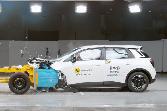 Euro NCAP 2026: cinque stelle per tre elettriche cinesi