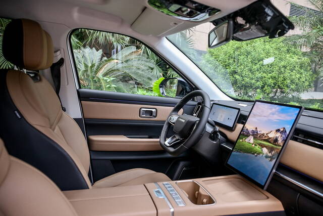 Jaecoo 7: scopriamo gli interni