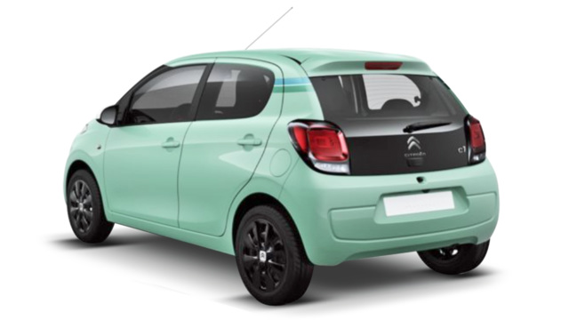 CITROEN C1 Posteriore Freno Scarpe e 2 ruote CILINDRI