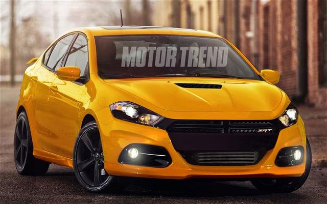 2014 dodge dart srt4 front three quarters