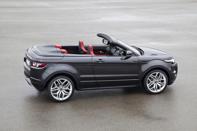 range rover evoque convertible concept right side 1
