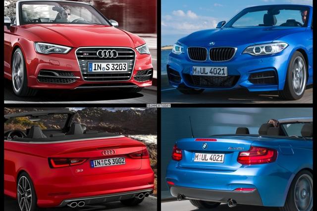 bild vergleich bmw 2er f23 m235i audi s3 cabrio 2014 01 750x500