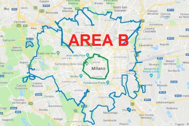 Area B Milano: Mappa, Limitazioni E Ingressi 2023-2024, Le Regole ...