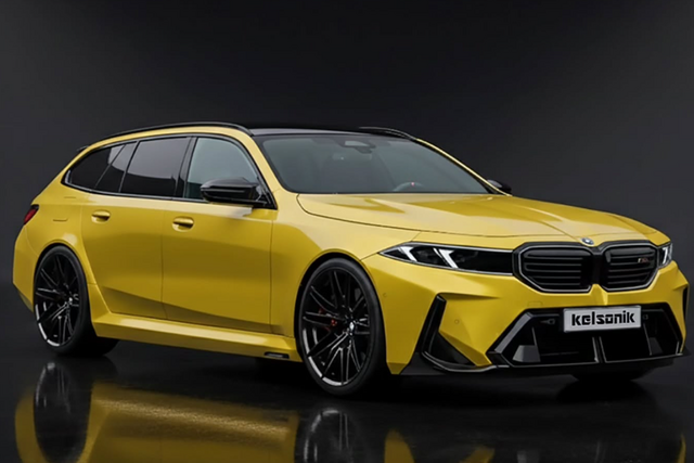 bmw m5 rendering kelsonik