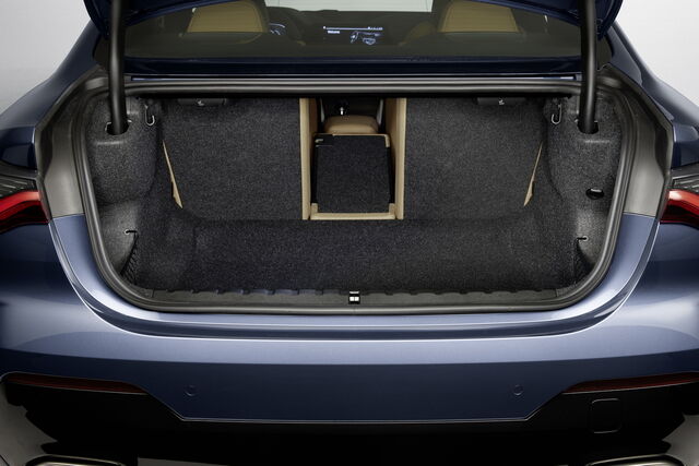 bmw serie 4 baule