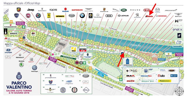 mappa salone torino 2018