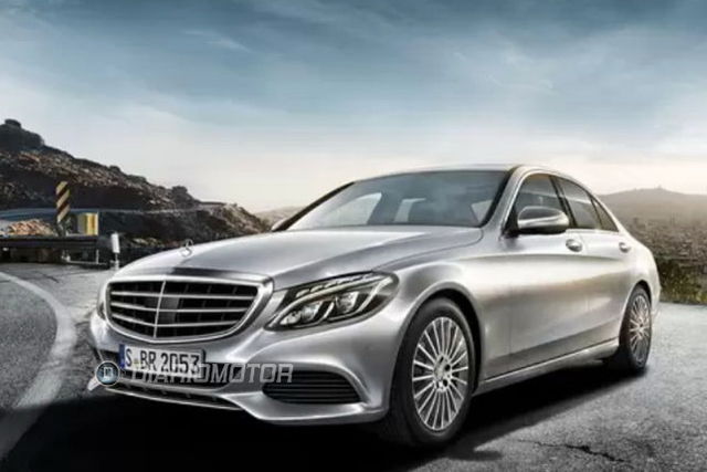 mercedes c 2014 spy 1